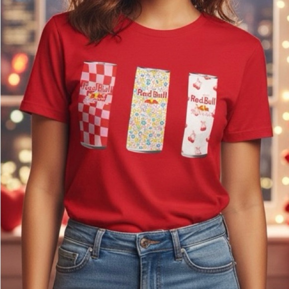 Red Bull Graphic Red T-Shirt